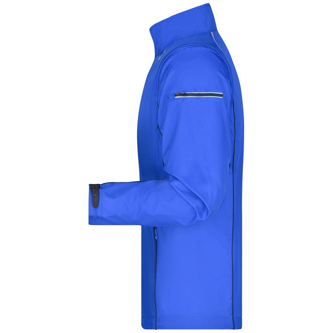 James & Nicholson Herren Zip-Off Softshell Jacke JN1122 Gr. XL nautic-blue/navy