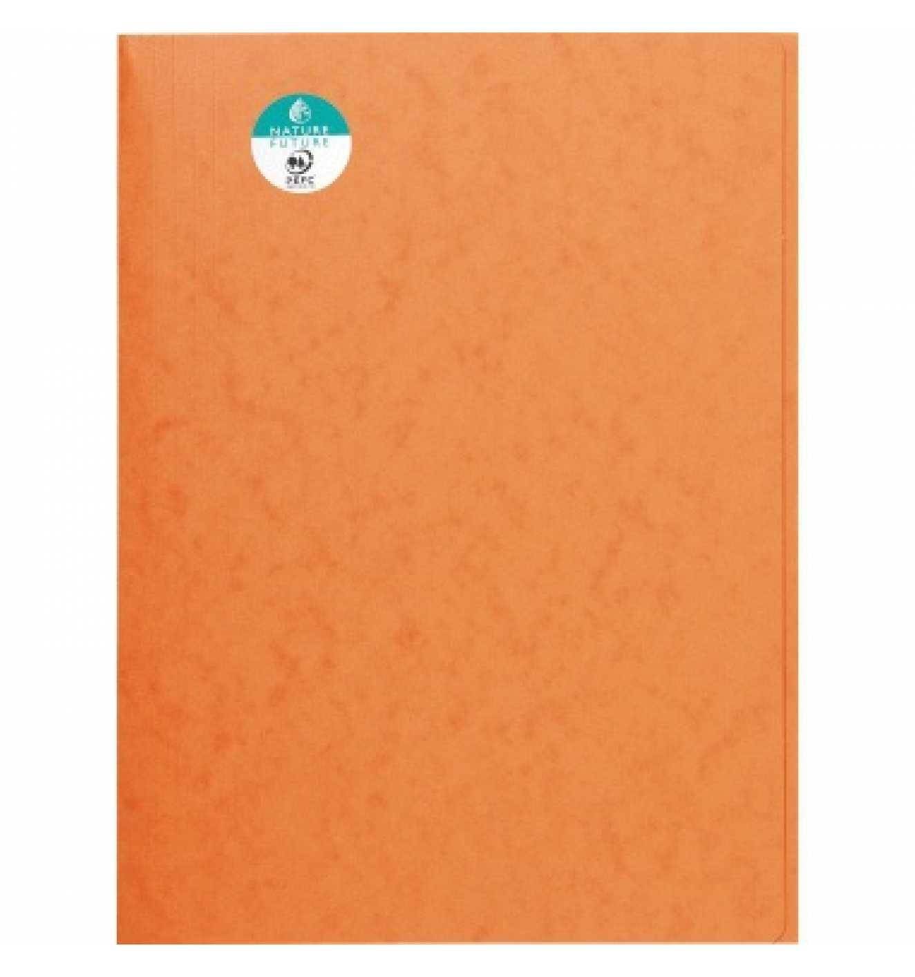 EXACOMPTA Sammelmappe 56409E DIN A4 3Klappen Karton orange