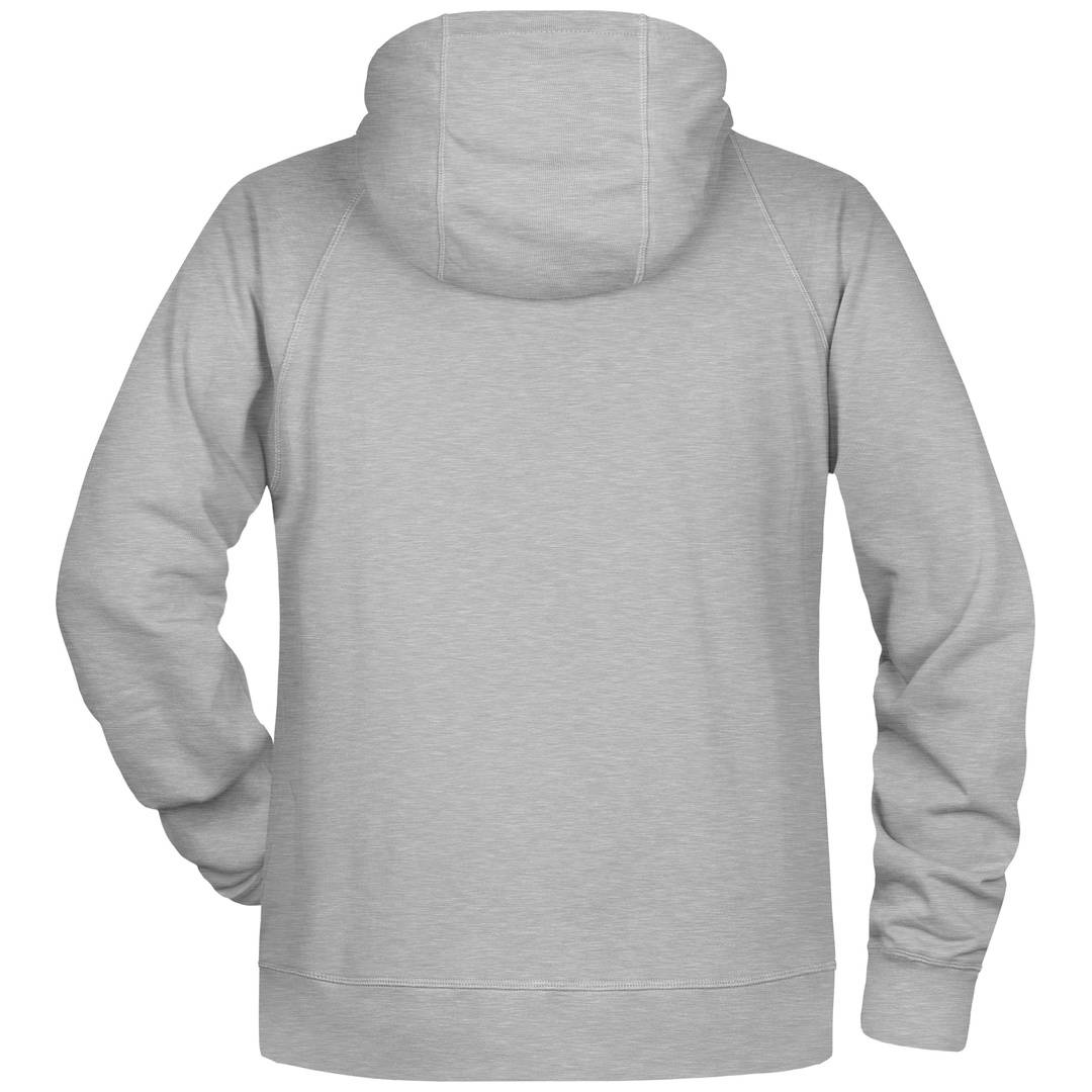 James & Nicholson Kapuzensweat JN8024 Gr. 5XL grey-heather