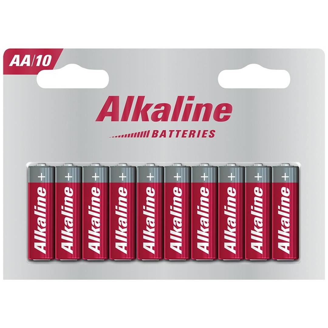 Alkaline Batteries AA 10er Blister 1st price