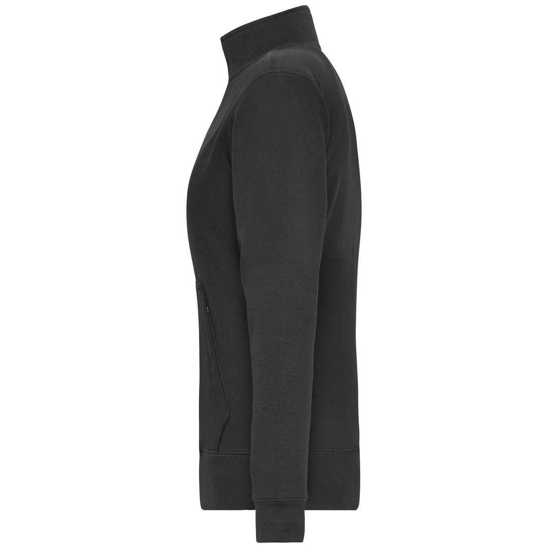 James & Nicholson Fleecejacke Damen JN1809 Gr. XL schwarz