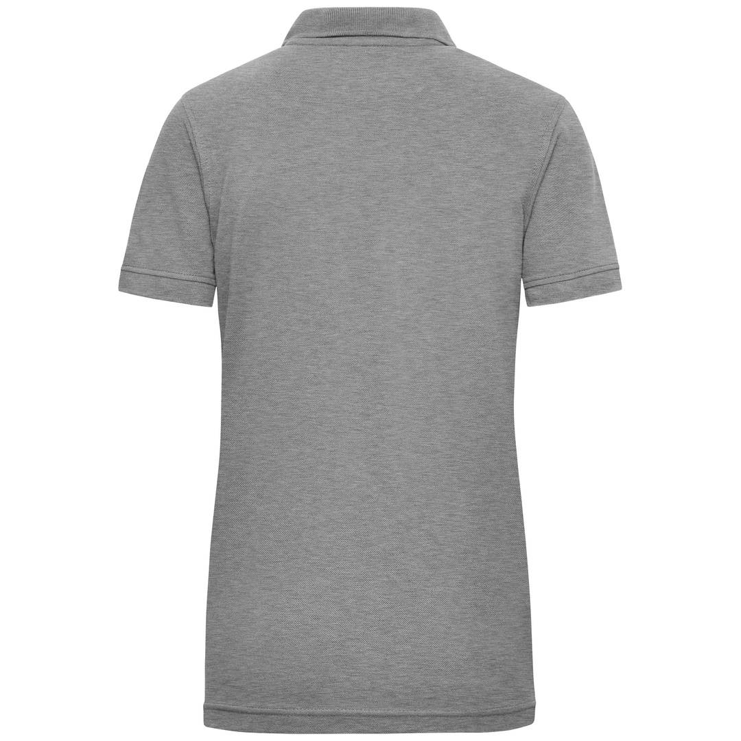 James & Nicholson Poloshirt Damen JN829 Gr. S grey-heather