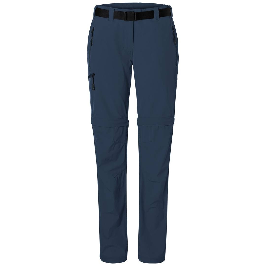 James & Nicholson Zip-Off Trekkinghose Herren JN1202 Gr. S navy