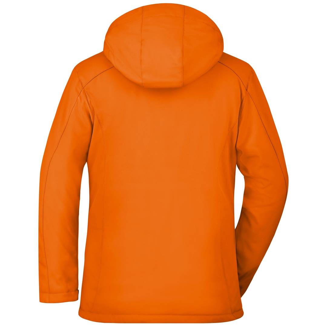 James & Nicholson Wintersport Jacke Damen JN1053 Gr. M dark-orange