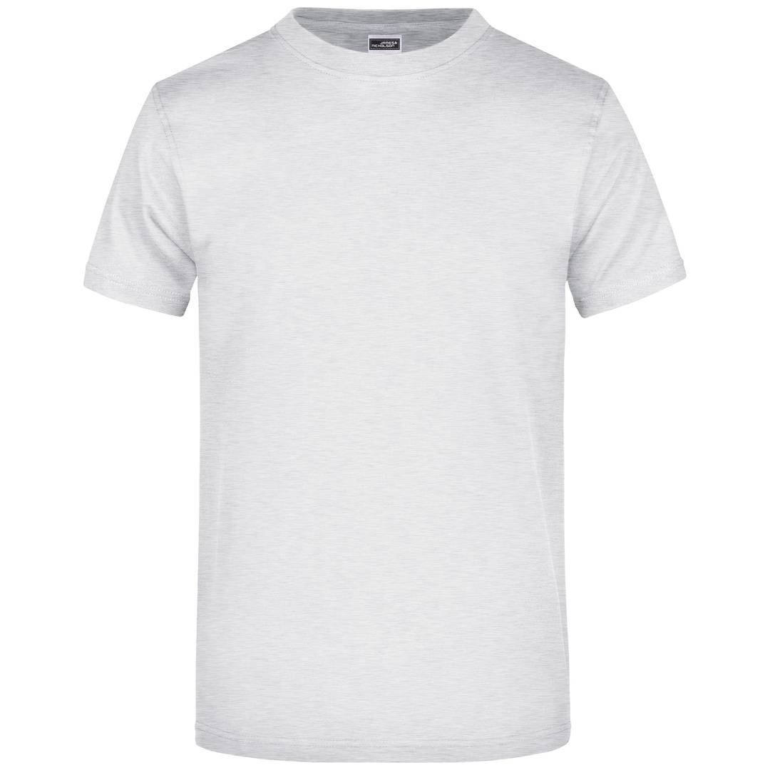 James & Nicholson Damen/Herren Komfort T-Shirt JN002 Gr. S ash