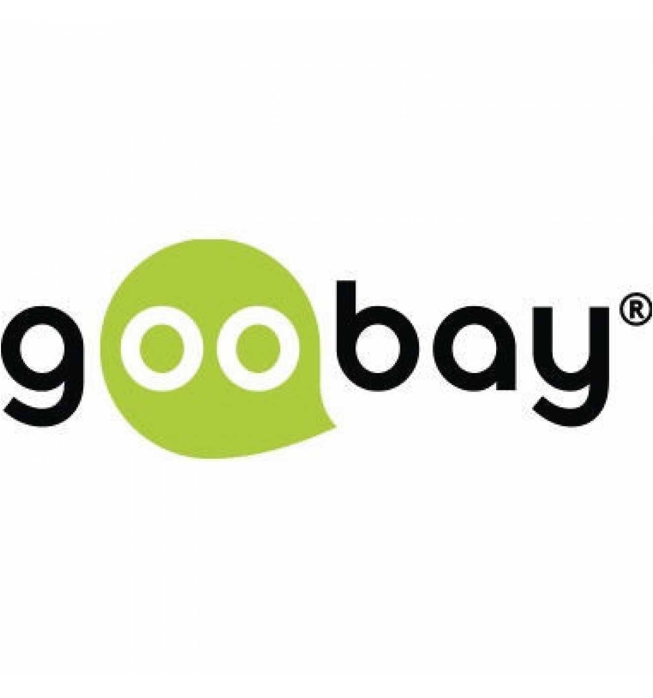 goobay Netzwerkkabel 68667 CAT 5e 10m schwarz
