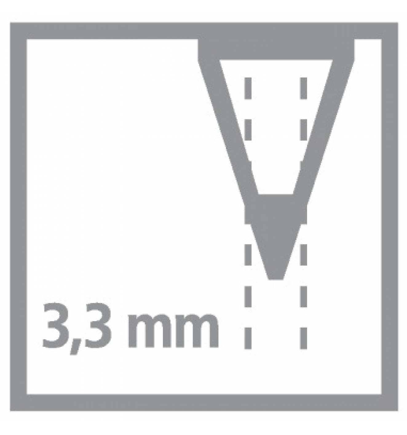 STABILO Farbstift All 8043 3,3mm Sechskant grün