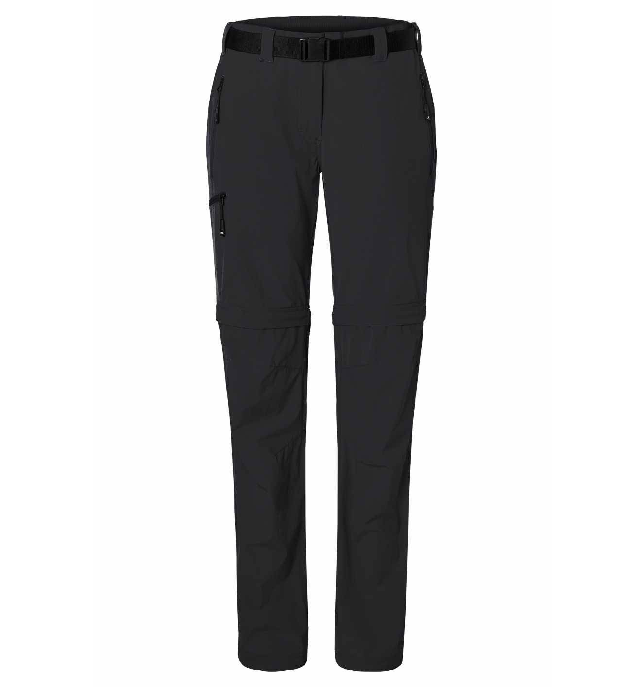 James & Nicholson Zip-Off Trekkinghose Herren JN1202 Gr. S schwarz