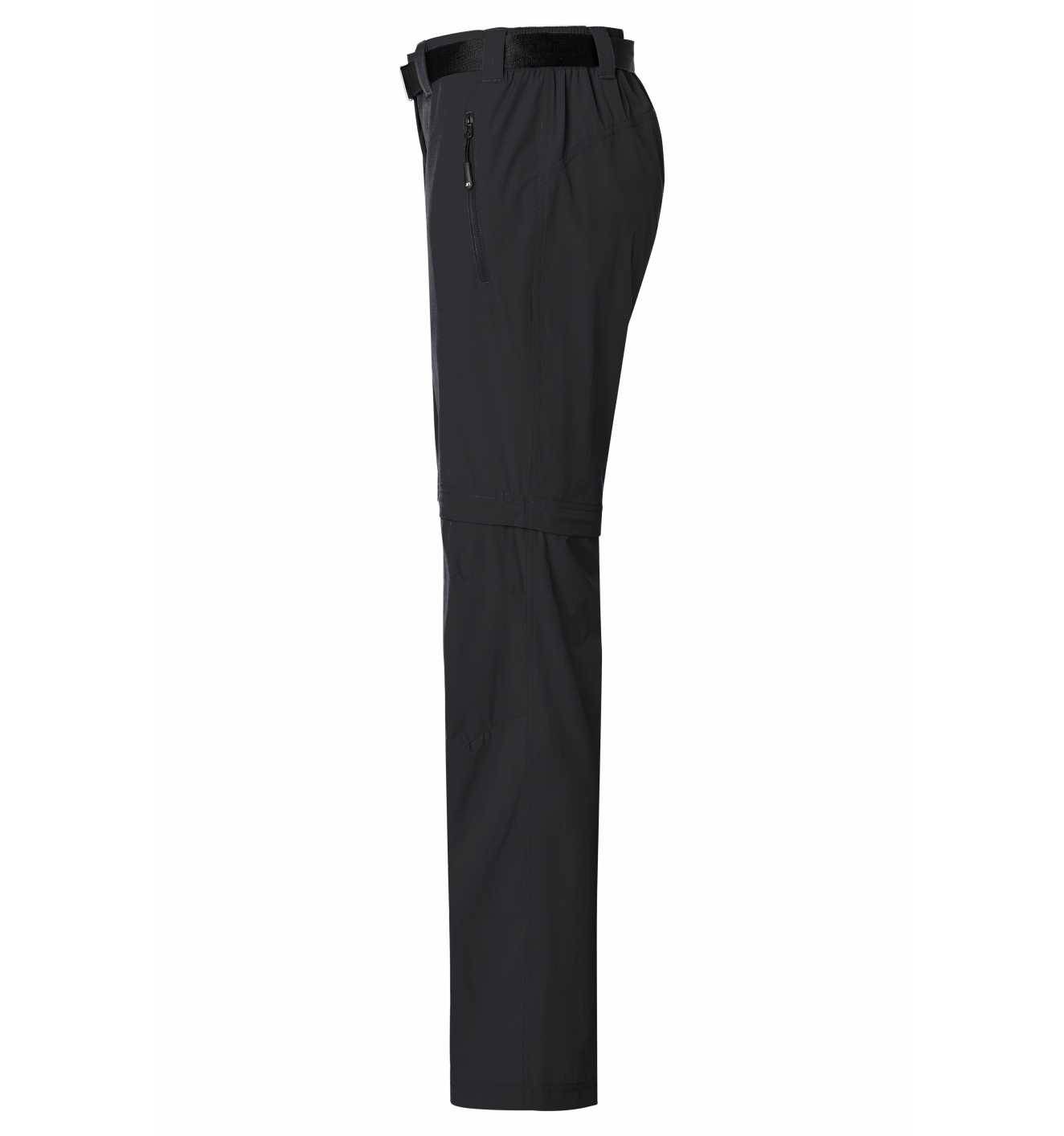 James &amp; Nicholson Zip-Off Trekkinghose Herren JN1202 Gr. S schwarz