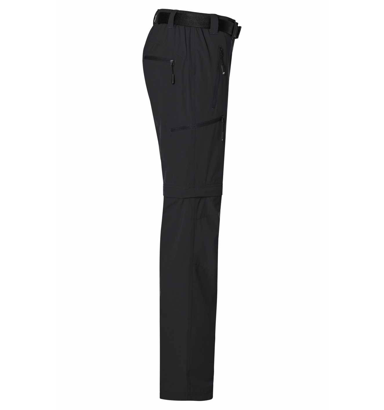 James &amp; Nicholson Zip-Off Trekkinghose Herren JN1202 Gr. S schwarz