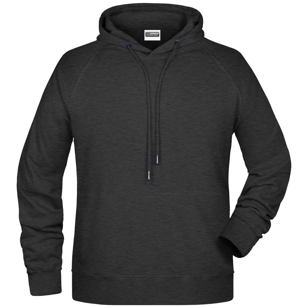 James & Nicholson Kapuzensweat JN8024 Gr. 2XL black-heather