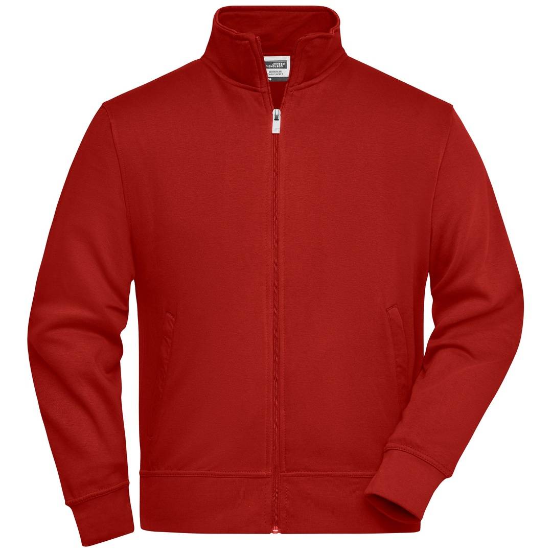 James & Nicholson Sweatjacke JN836 Gr. 4XL wine