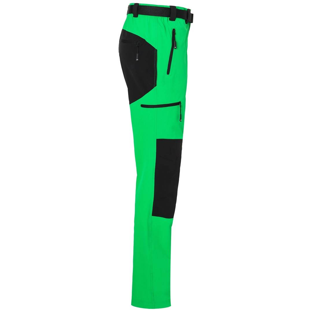 James &amp; Nicholson Bi-elastische Herren Trekkinghose JN1206 Gr. S fern-green/black