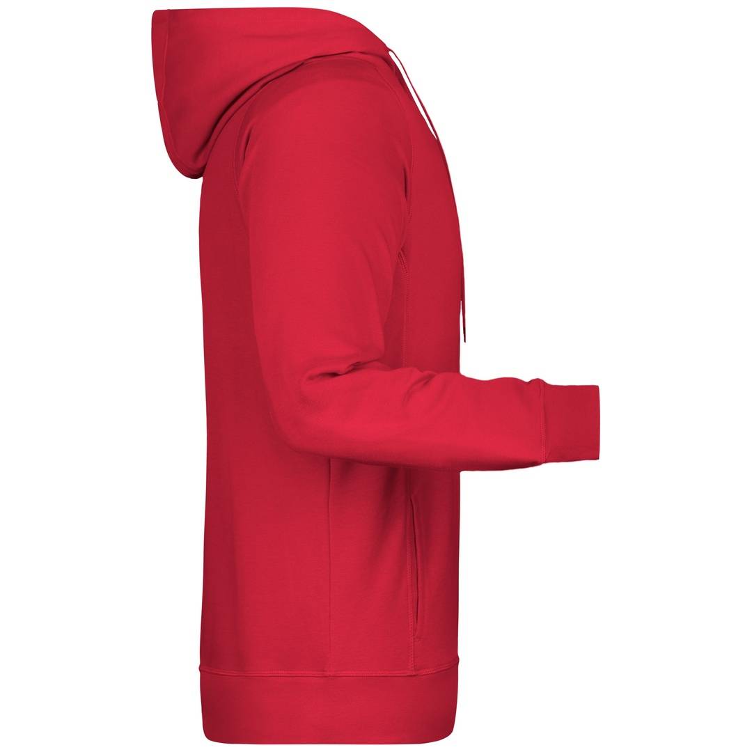 James & Nicholson Kapuzensweat JN8024 Gr. XL red