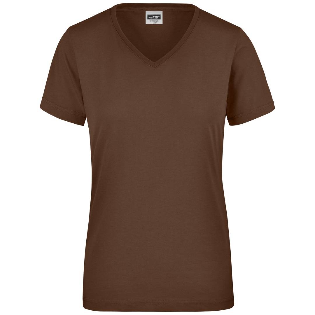 James & Nicholson T-Shirt Damen JN837 Gr. M brown