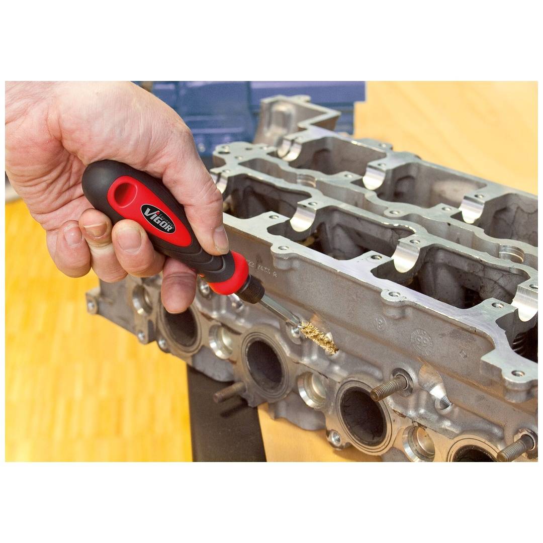 VIGOR GmbH VIGOR Bürsten Satz, V4646, 38 x, Anzahl Werkzeuge: 38 18200210