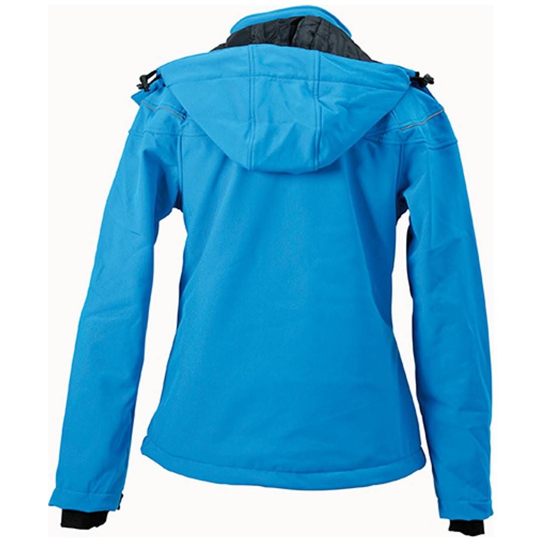 James & Nicholson Wintersoftshelljacke Damen JN1001 Gr. M aqua