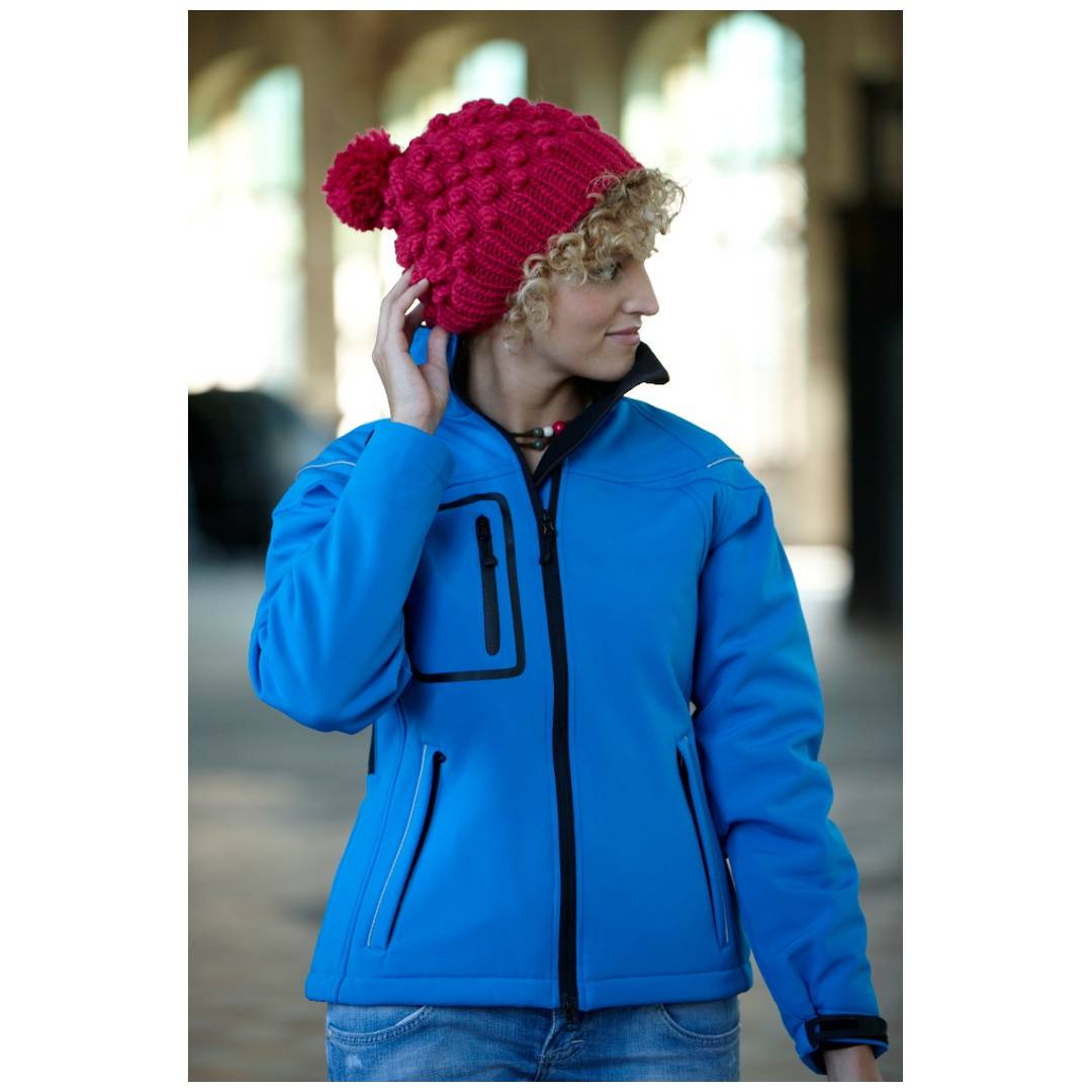 James & Nicholson Wintersoftshelljacke Damen JN1001 Gr. M aqua