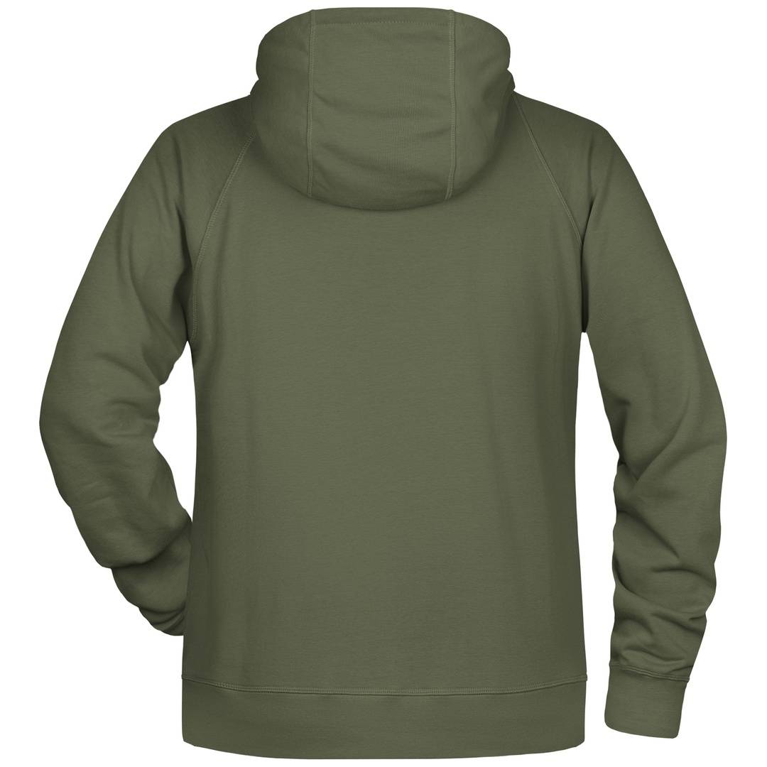James & Nicholson Kapuzensweat JN8024 Gr. S olive