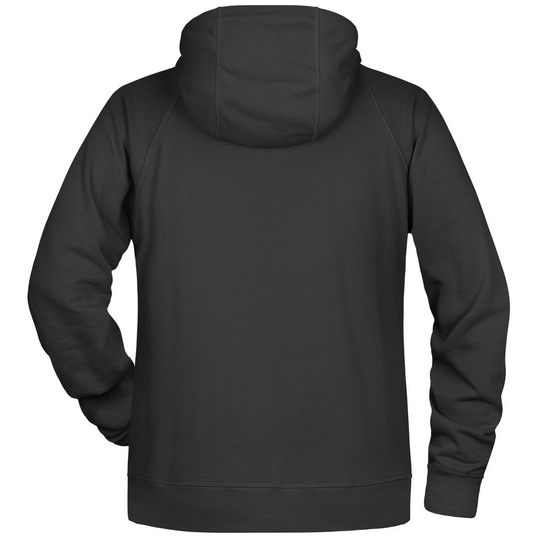 James & Nicholson Kapuzensweat JN8024 Gr. 5XL black
