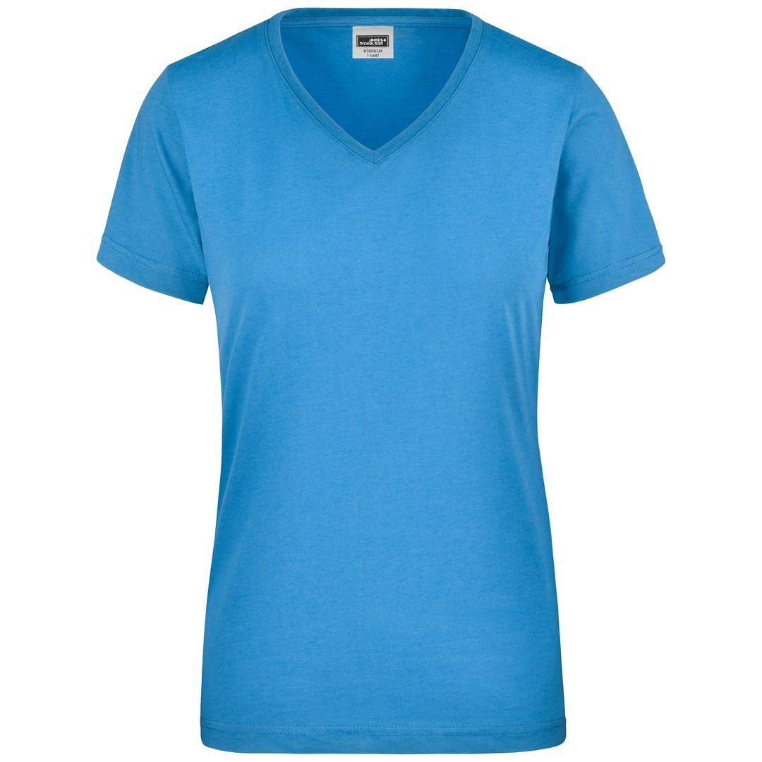 James & Nicholson T-Shirt Damen JN837 Gr. S aqua