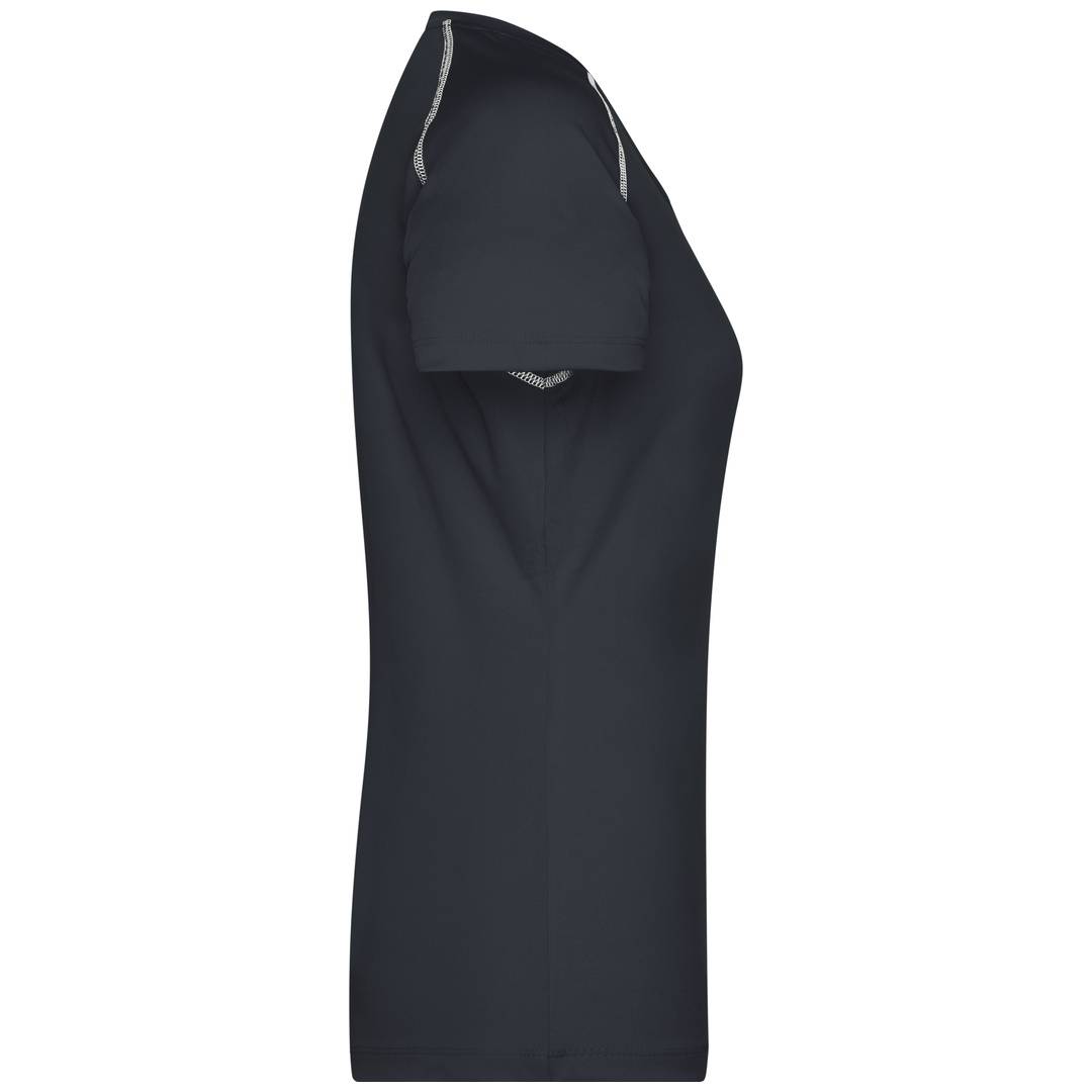 James & Nicholson Funktions-Shirt Damen JN495 Gr. S black/white
