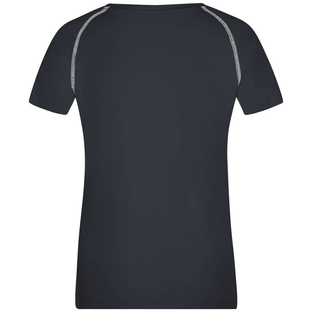 James & Nicholson Funktions-Shirt Damen JN495 Gr. S black/white