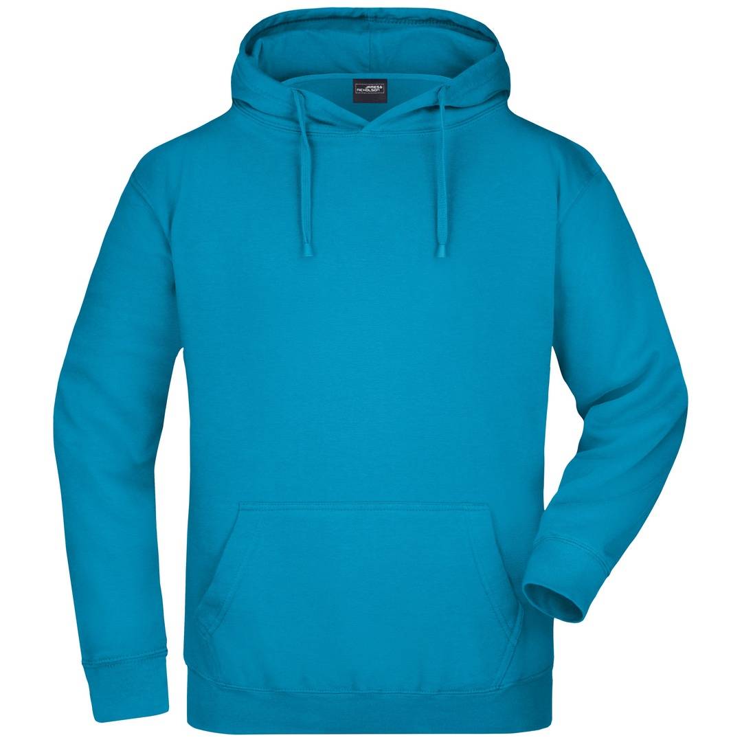 James & Nicholson Kinder Kapuzensweatshirt JN047K Gr. XS-104 turquoise