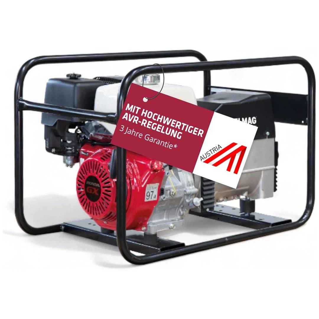 Stromerzeuger SEB 7500WD-AVR Motorleistung 8,2kW m.HONDA-Motor GX390 Benzin