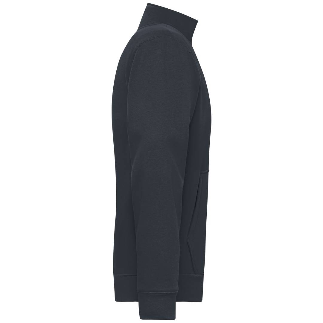 James & Nicholson Fleecejacke Herren JN1810 Gr. S carbon