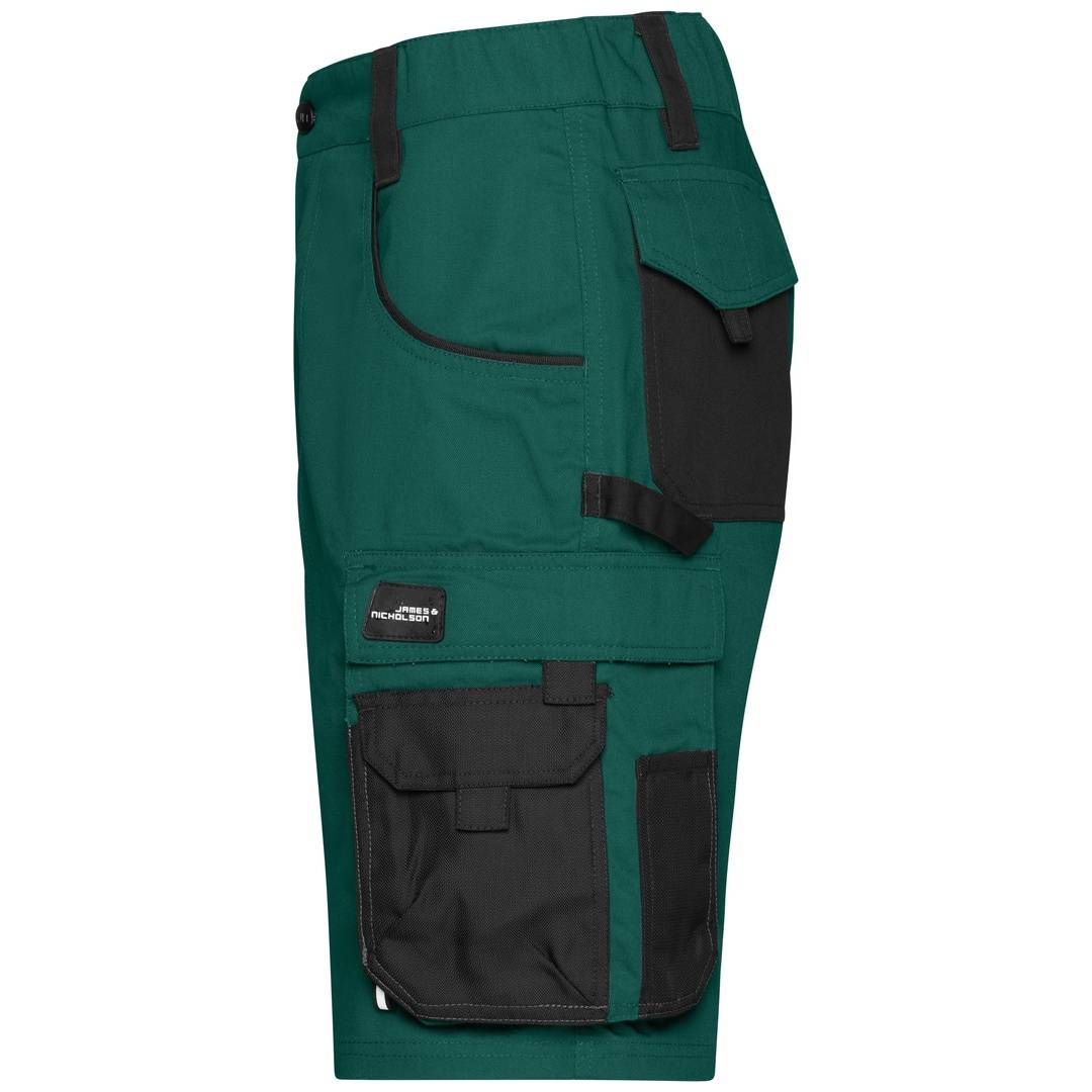 James & Nicholson Workwear Bermuda JN835 Gr. 50 dark-green/black