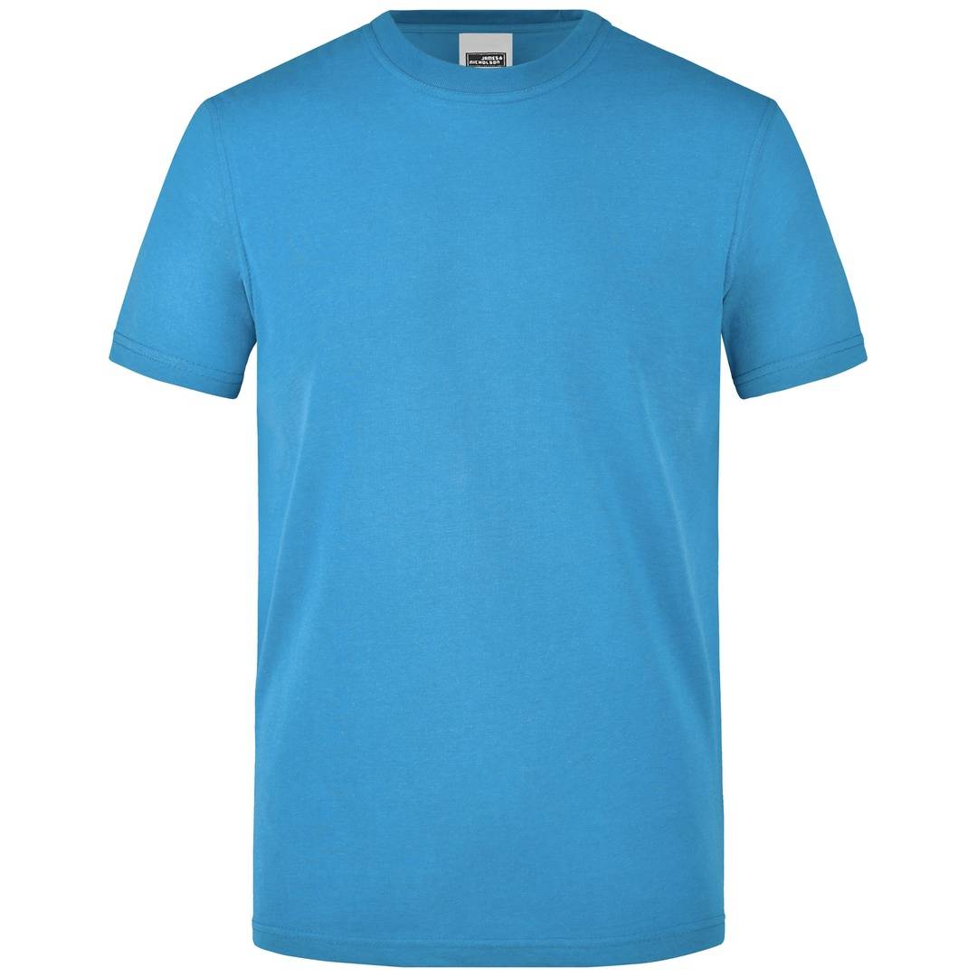 James & Nicholson T-Shirt Herren JN838 Gr. S aqua