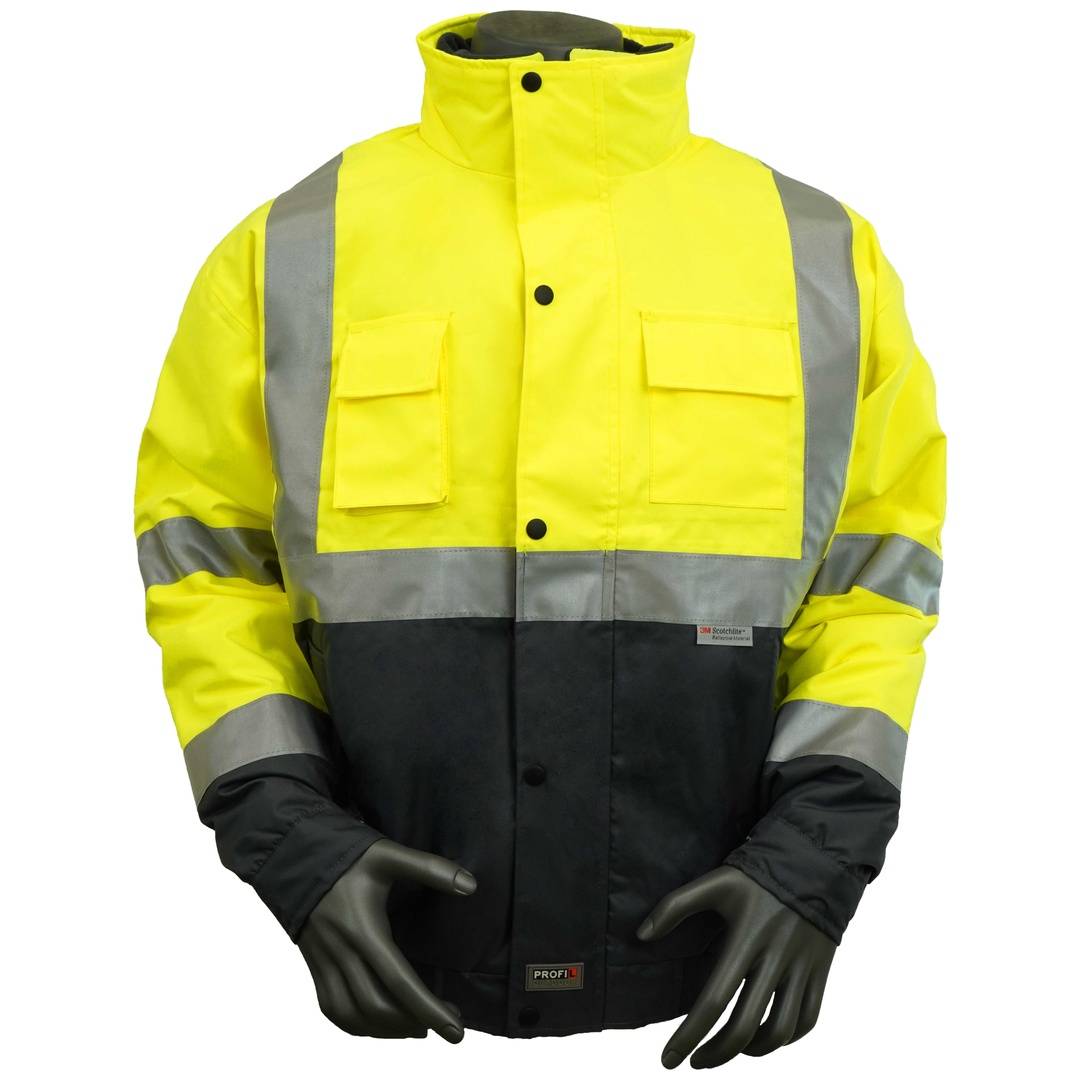 PROFIL Warn-/Wetterschutzjacke Comfort Gr. XL gelb