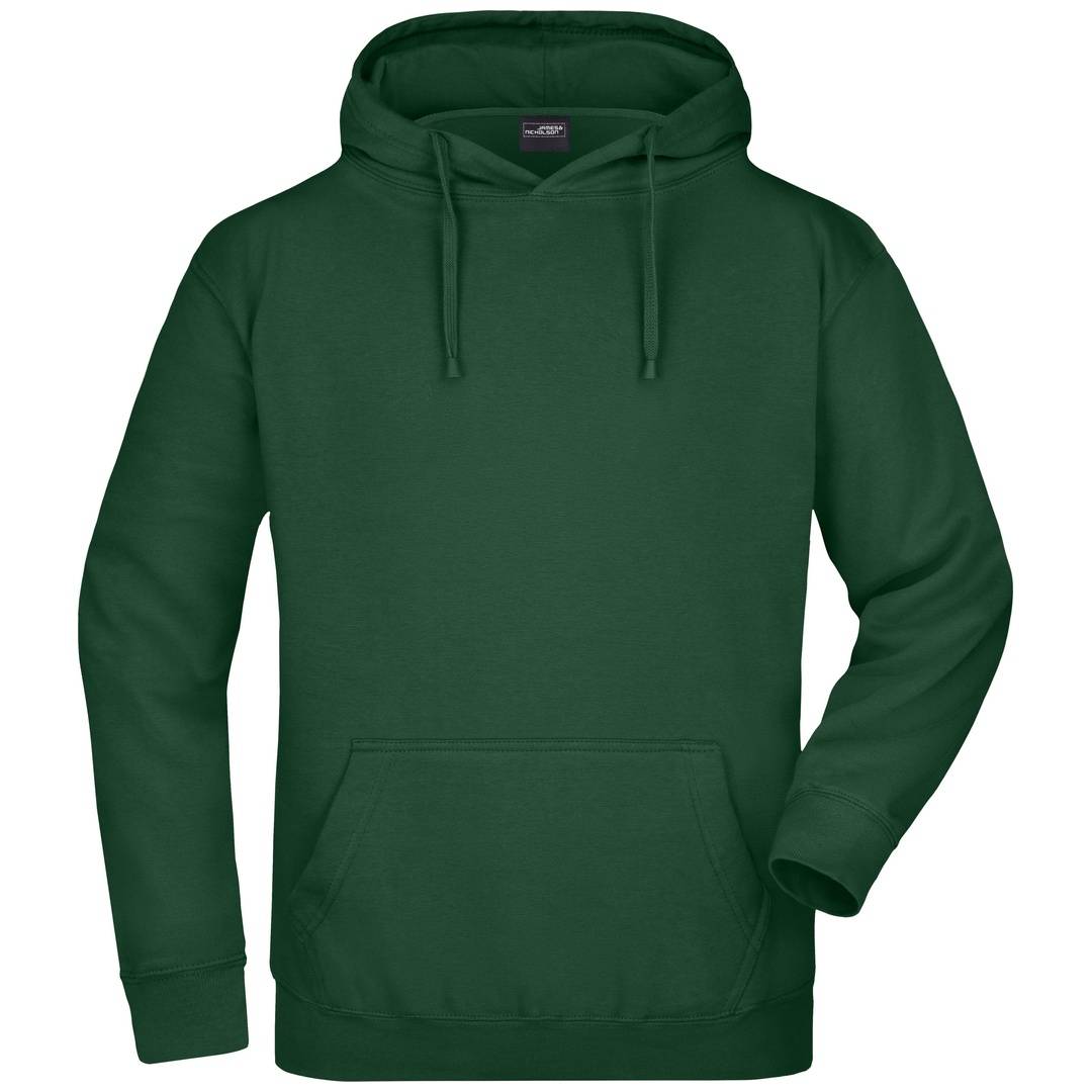 James & Nicholson Kinder Kapuzensweatshirt JN047K Gr. 2XL-164 dark-green