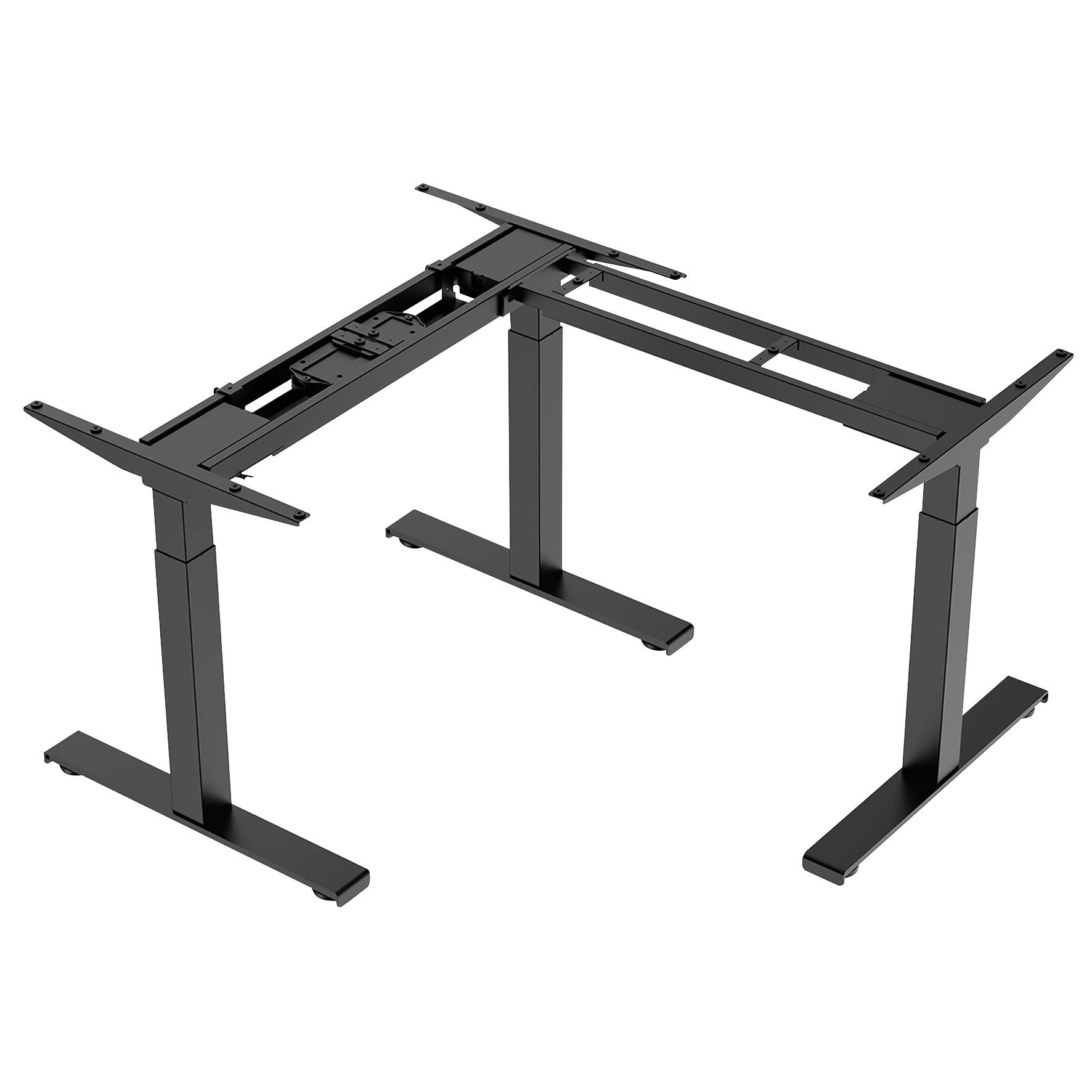 Tischgestell imstande "business-cor" max. 150kg, Breite 100-170cm, Höhe 62-128cm