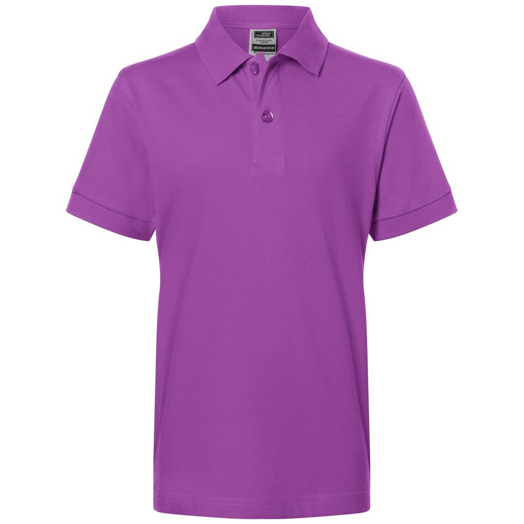 James & Nicholson Poloshirt Kinder JN070K Gr. L-134/140 purple