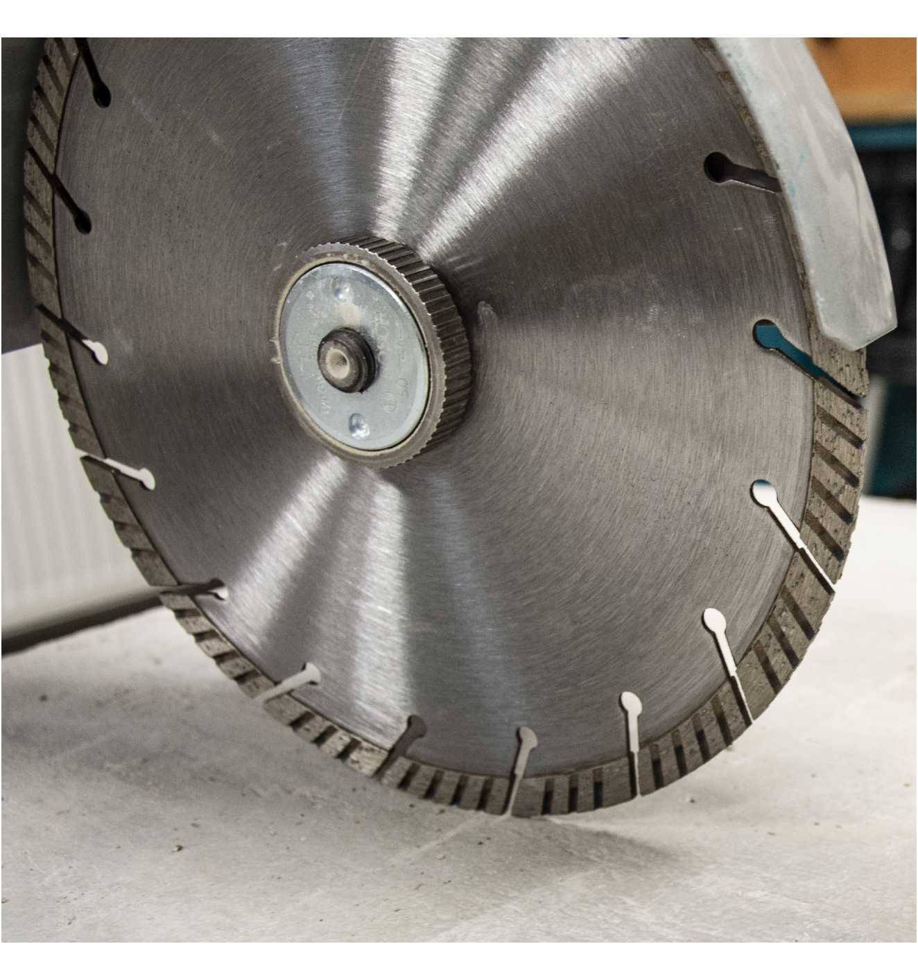 Heller Tools 29947 Diamanttrennscheibe Durchmesser 125mm Bohrungs-Ø 22.23mm Beton, Stein 1St.