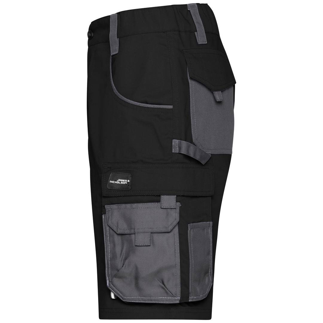 James & Nicholson Workwear Bermuda JN835 Gr. 56 black/carbon