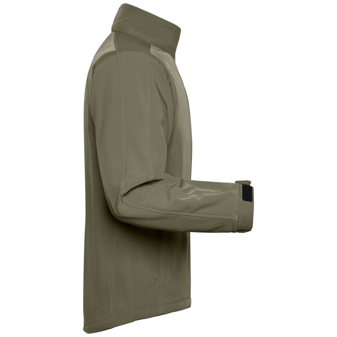 James & Nicholson Softshell Jacke Herren JN135 Gr. S olive