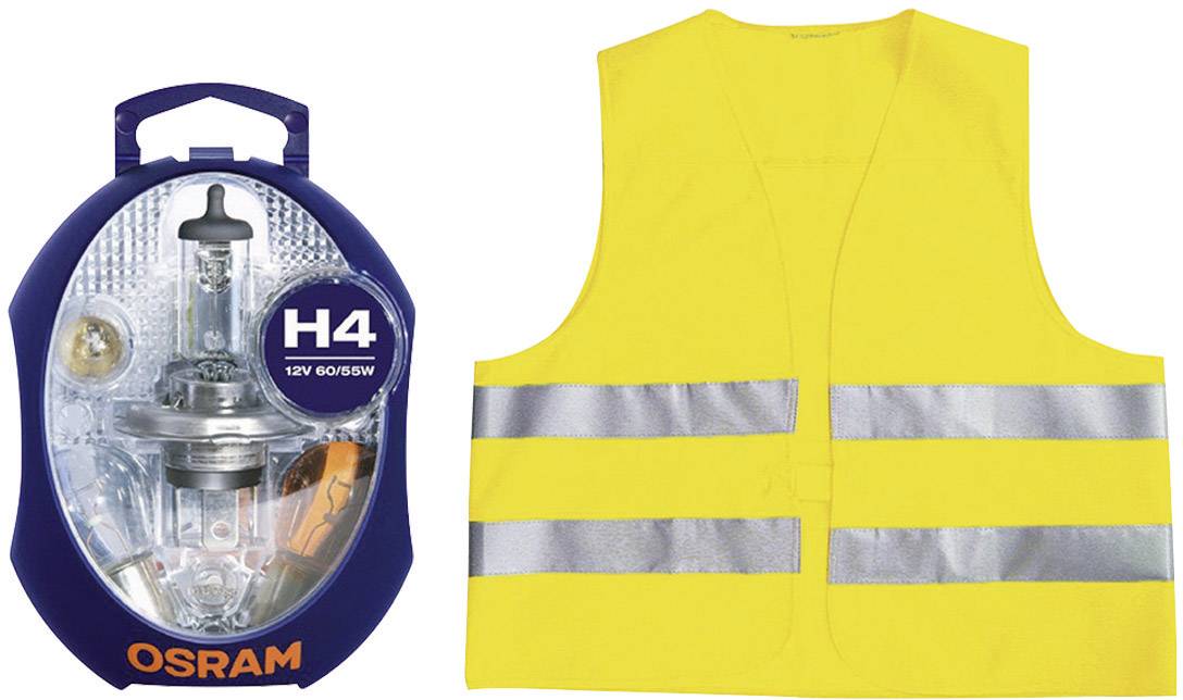 Osram CLKM H4 EURO UNV1 Leuchtmittel-Sortiment Standard H4 60/55 W 12 V