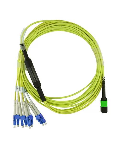 BlueOptics 3HE13897AA-1 kompatibles MPO-4xLC Singlemode Patchkabel 1 Meter