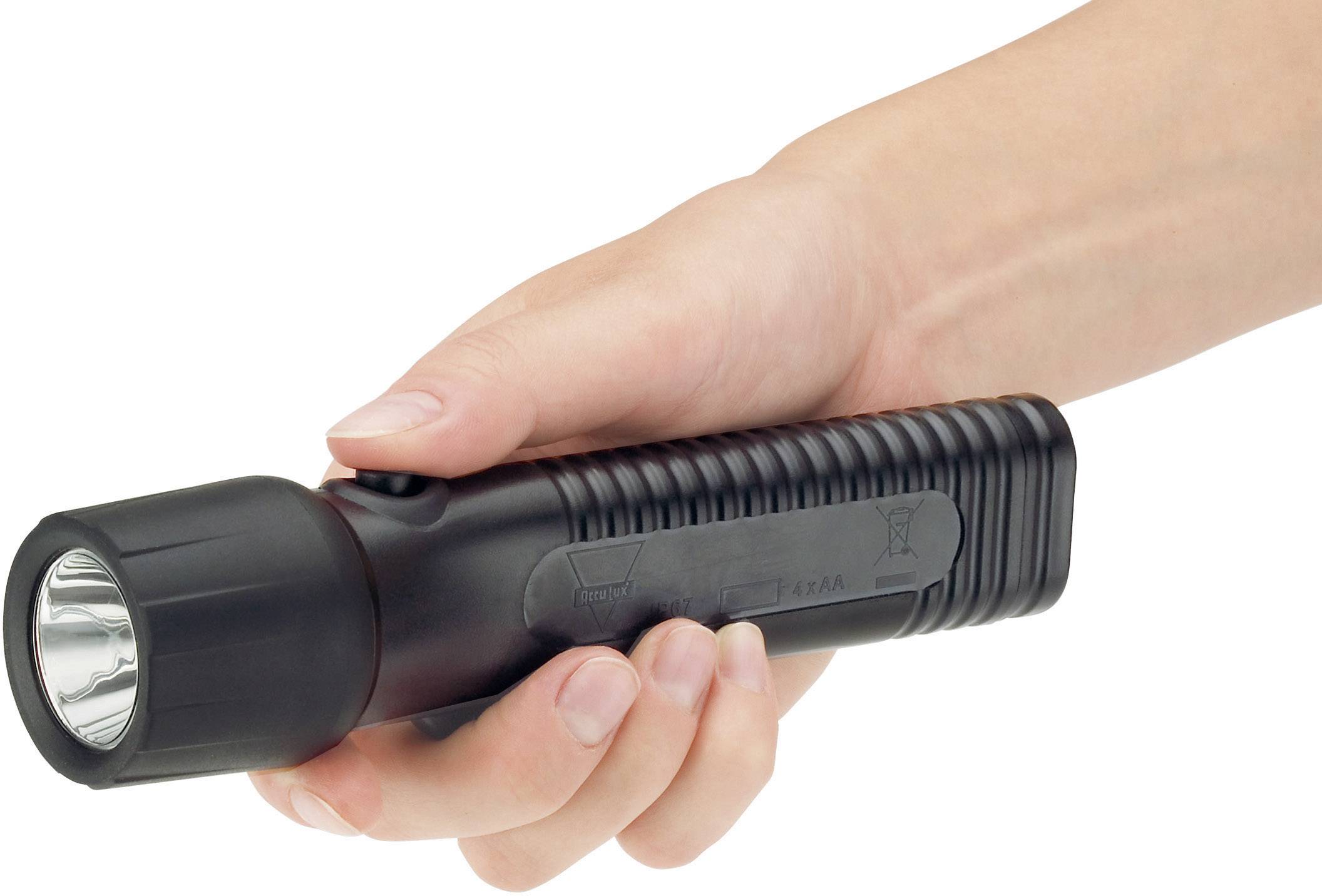 AccuLux PetaLux 3 W LED Taschenlampe batteriebetrieben 110 lm 11 h 167 g