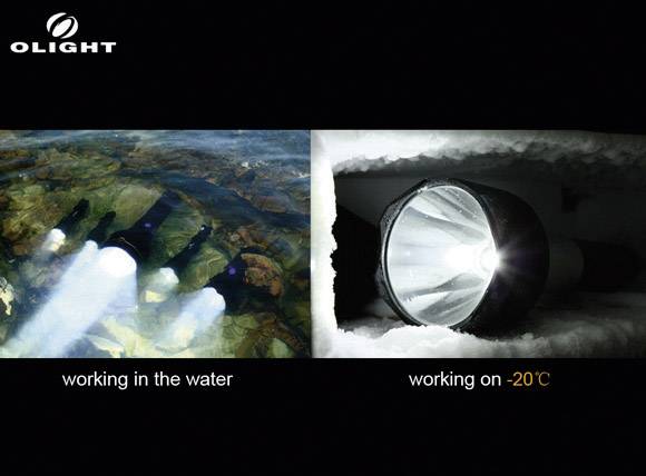 OLight M20S-X Warrior LED Taschenlampe batteriebetrieben 5 h 120.5 g