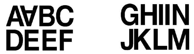 Herma 4187 33 mm Etikett a-n schwarze 16 Stücke