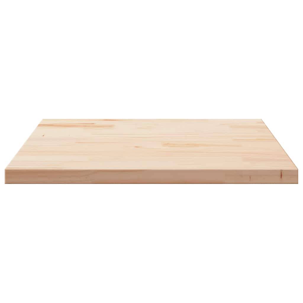 vidaXL Tischplatte 90x90x2,5 cm Massivholz Kiefer Quadratisch