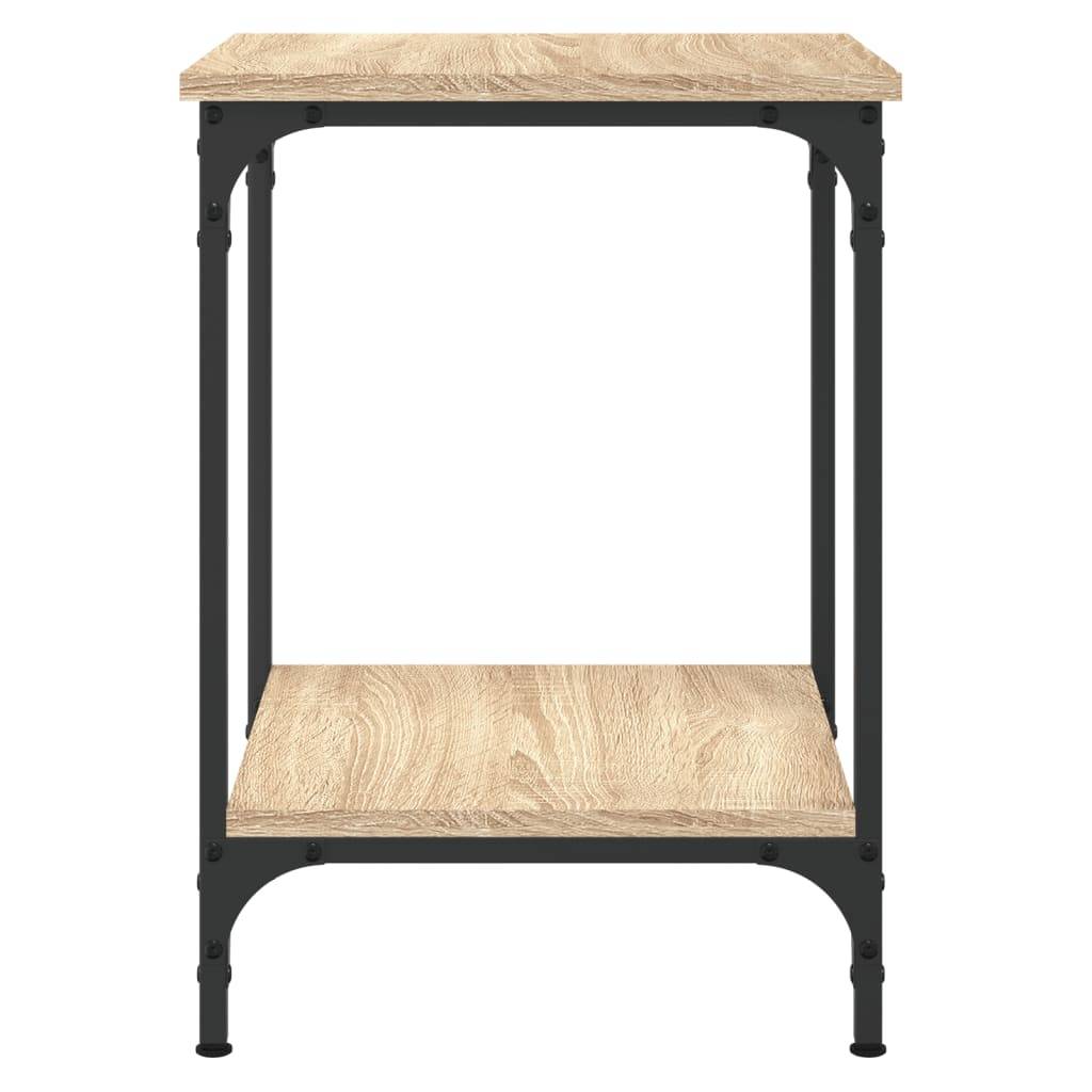 vidaXL Couchtisch Sonoma-Eiche 40x40x55 cm Holzwerkstoff