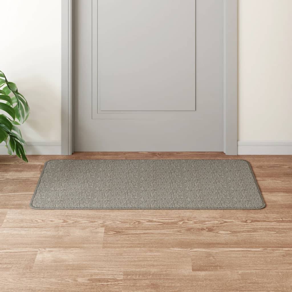 vidaXL Teppichläufer Sisal-Optik Silbern 50x100 cm