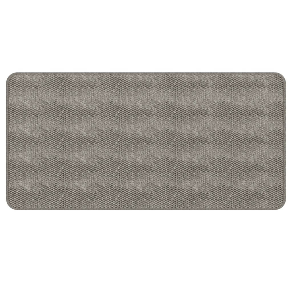 vidaXL Teppichläufer Sisal-Optik Silbern 50x100 cm