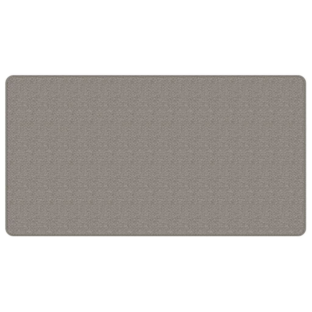 vidaXL Teppichläufer Sisal-Optik Silbern 80x150 cm