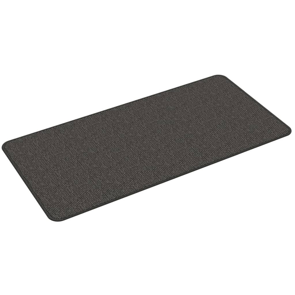 vidaXL Teppichläufer Sisal-Optik Anthrazit 50x100 cm